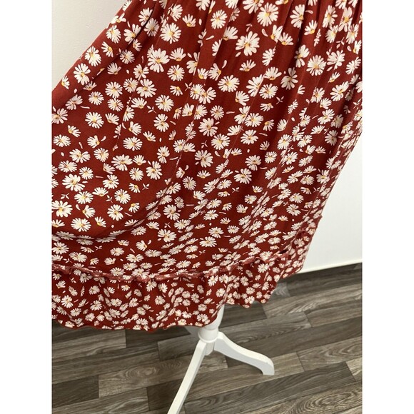 Nevena RAE women’s dress Floral 2X Sleeveless Smocked Waist Layered Pullover - Picture 12 of 15